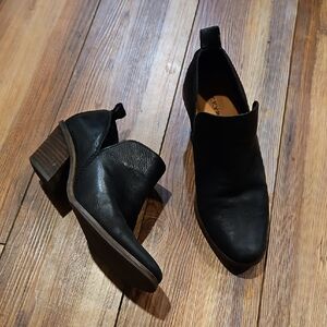 Lucky Brand Leather Ankle Boots